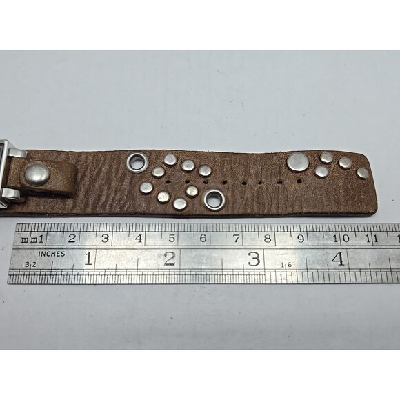 Fossil JR 9493 Womens Brown Leather Cuff Analog Watch New Battery Vintage Retro - Picture 8 of 13